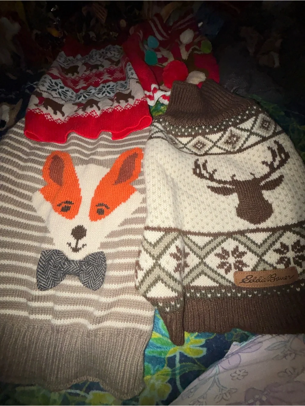 DOGGIE SWEATER BUNDLE. SUPER CUTE. XMAS. ETC